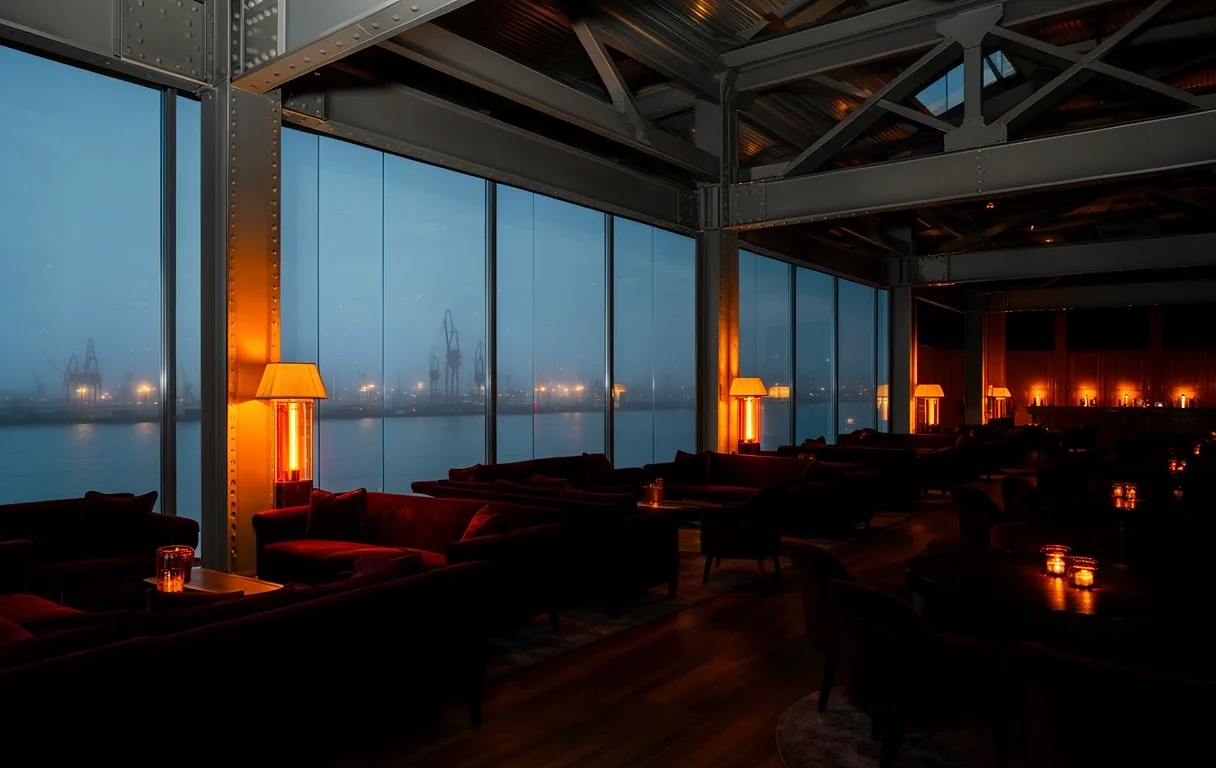 Harbor Halls Lounge Atmosphere