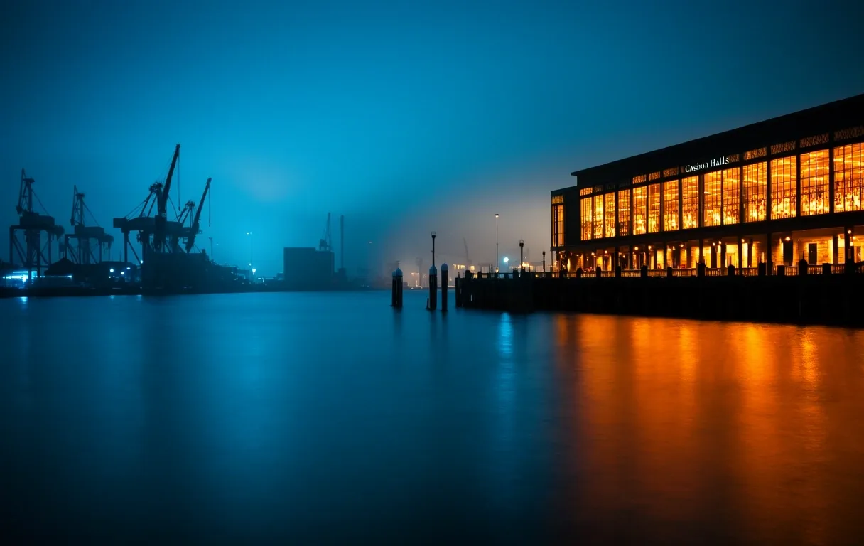 Harbor Halls Nachtelijk Uitzicht