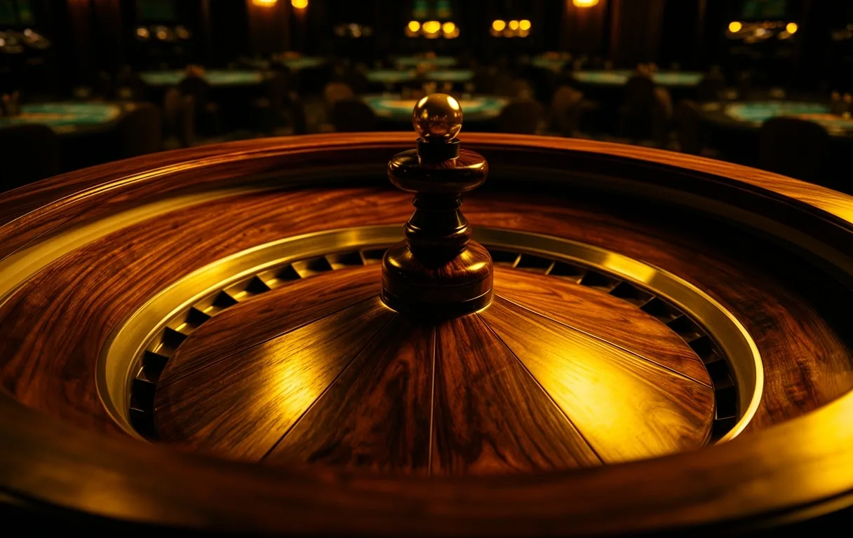 Mahoniehouten Roulette
