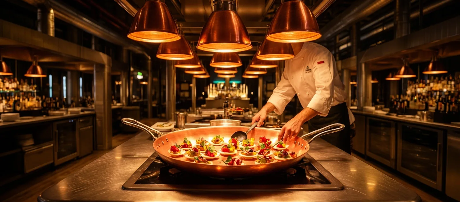 Culinair vakmanschap bij Harbor Halls
